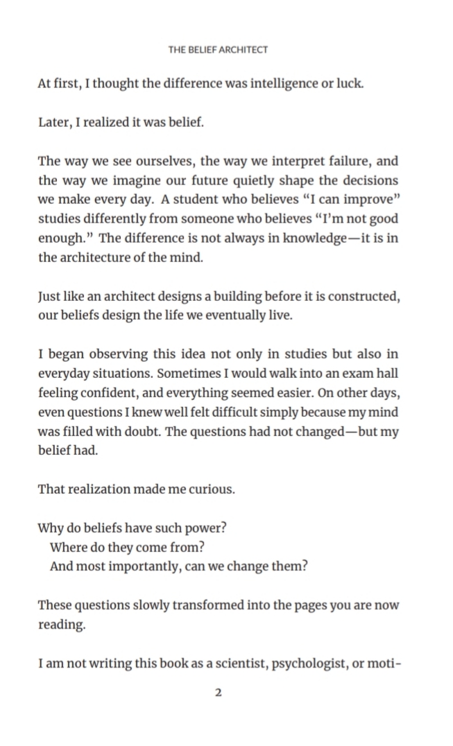 The Belief Architect Page 5